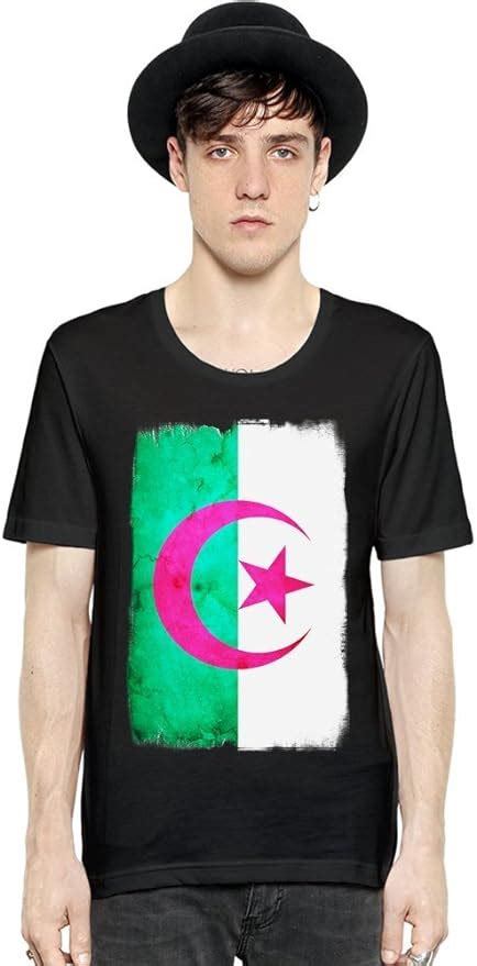 Algeria Flag T-shirt : Amazon.co.uk: Clothing