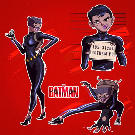 ArtStation - Catwoman - The Batman Animated show