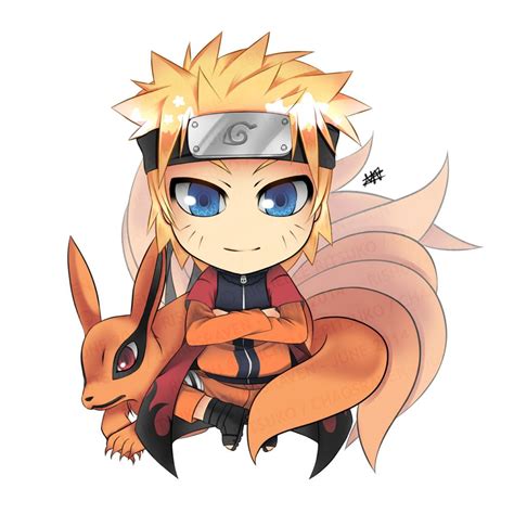 kurama chibi - Buscar con Google | Gambar tokoh, Animasi, Gambar