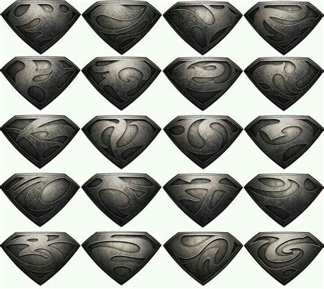 Man Of Steel Kryptonian Symbols