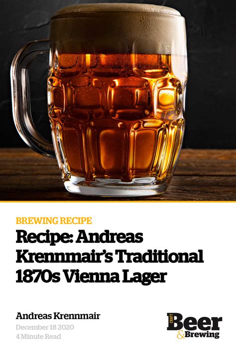 Recipe: Andreas Krennmair’s Traditional 1870s Vienna Lager | Craft Beer & Brewing