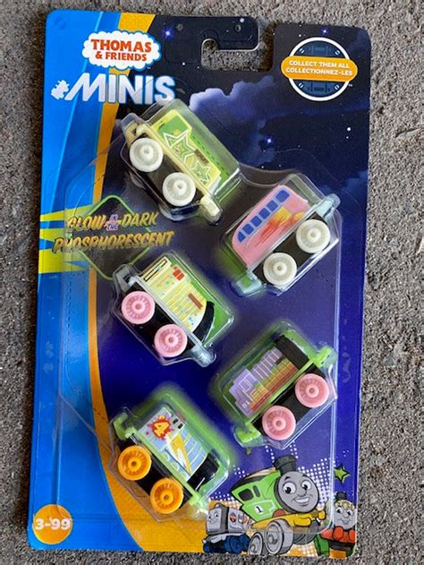 Thomas & Friends New Minis Glow in the Dark 5-pack | Etsy