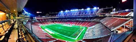 Football Stadium during Night · Free Stock Photo