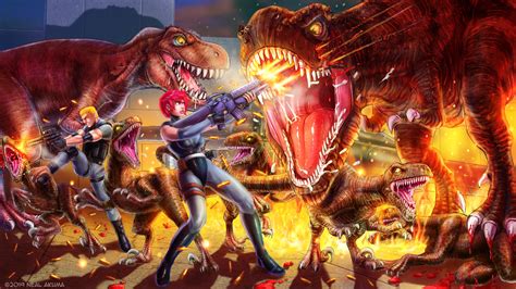 Neal Akuma - Dino Crisis fan art