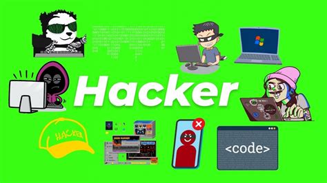 Animated Hacker GIF Green Screen Pack (Free Download) - YouTube