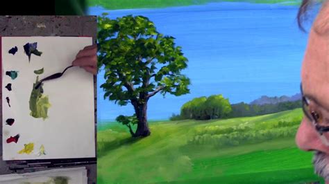 Comment peindre des herbes réalistes - YouTube | Comment peindre, Technique peinture acrylique ...