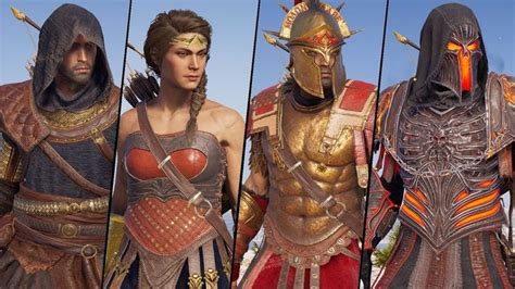 Assassin's Creed : Odyssey - All Armor Sets and Outfits Showcase - (All ...