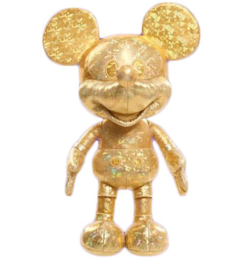 Disney Year Of the Mouse Mickey Mouse Gold January Plush - US