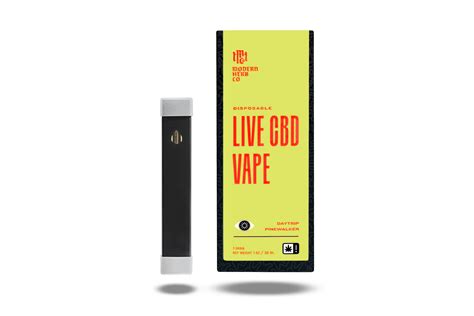 Modern Herb Co. Live Resin CBD Disposable Vapes - Columbus Botanical Depot