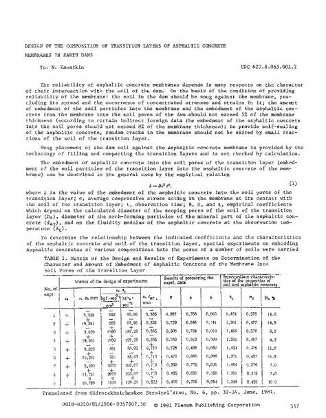 (PDF) Design of the composition of transition layers of asphaltic ...