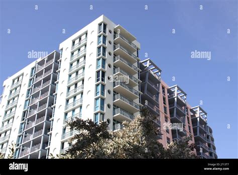 skyscrapers in miami beach Stock Photo - Alamy