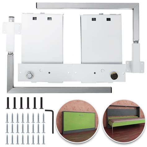 VEVOR DIY Murphy Bed Hardware Kit Horizontal Mounting Wall Bed Springs ...