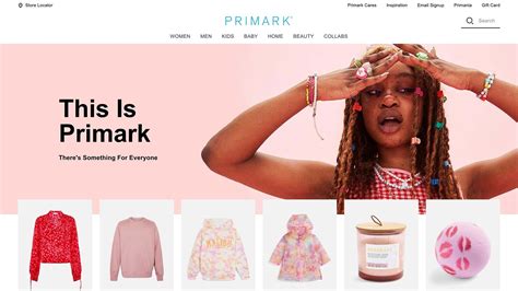 Find the look then shop in store: Primark launches new website