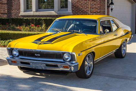 Yellow 1968 Chevrolet Nova For Sale | MCG Marketplace