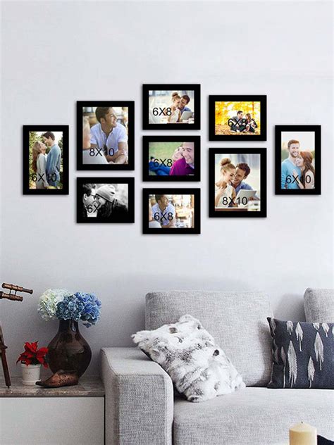 Myntra - Art Street Set of 9 Black Wall Photo Frames - Suggested Products