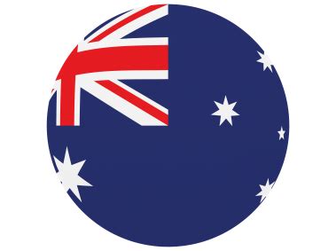 Australia Round Flag PNG Transparent Icon - Freepngdesign.com