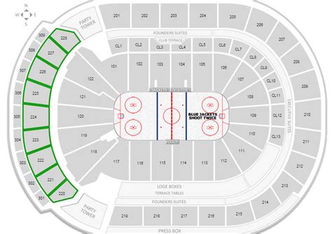 Columbus Blue Jackets Seating Chart With Rows | Review Home Decor