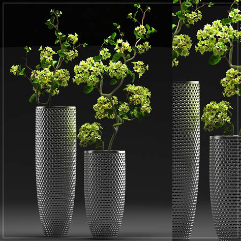 Plants in a vase 01 - Download the 3D Model (21252) | zeelproject.com