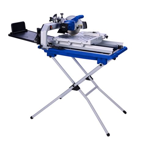 Kobalt 7-in 10-Amp Wet Sliding Table Tile Saw with Stand in the Tile Saws department at Lowes.com