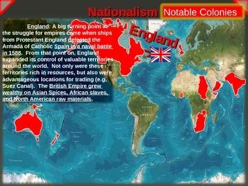 IMPERIALISM, COLONIALISM, NATIONALISM (1800-1914) - ENGLAND (PART 1 of EPIC UNIT