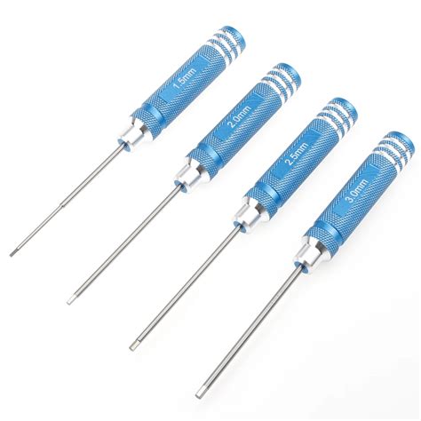 Allen Hex Screwdrivers Key Driver Tool Set 1PC 1.5mm 2mm 2.5mm 3mm Aluminum Handle Tools kit for ...