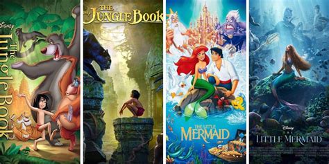 Do You Think Disney Movie Live-Action Remakes Measure Up? From The Jungle Book to The Little ...