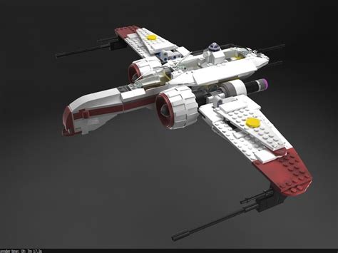 Lego ARC-170 - 3DS Max - Side | Lego star wars, Lego, Lego arc 170