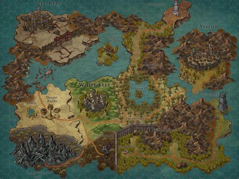 my first map (alice in wonderland Remaining) : r/inkarnate