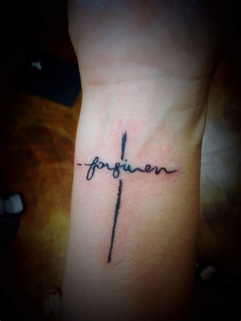 Forgiven Tattoo Designs / Second tattoo. "I am forgiven" # ...