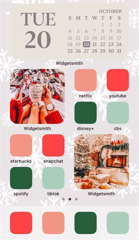 Christmas Ios 14 Home Screen | tilatequilastuffbuk