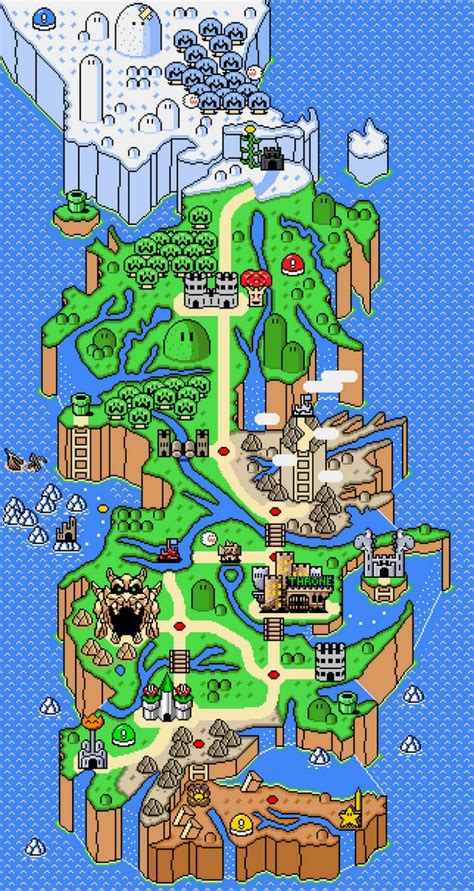 See a Super Mario World Map of Westeros