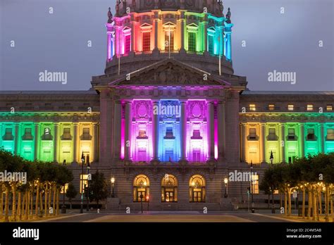 SF City Hall 2020 Pride Week Stock Photo - Alamy