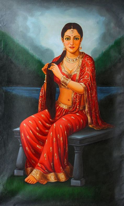 Pin by Reshma Mahabir on Art India | Indian women painting, Indian art ...