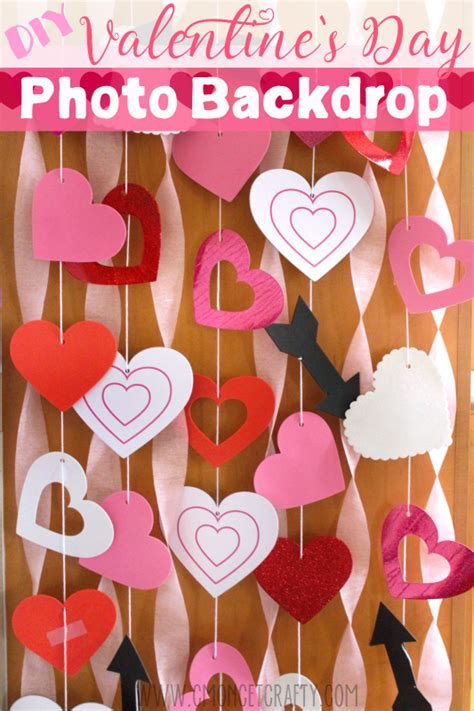 DIY Valentine’s Photo Backdrop