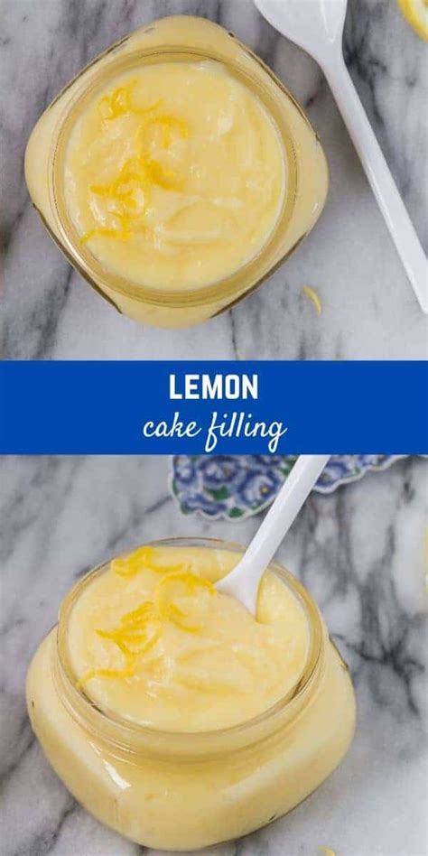 Lemon Cake Filling - so easy! Recipe - Rachel Cooks®