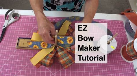 EZ Bow Maker Tutorial - YouTube in 2022 | How to make bows, Tutorial, Bows