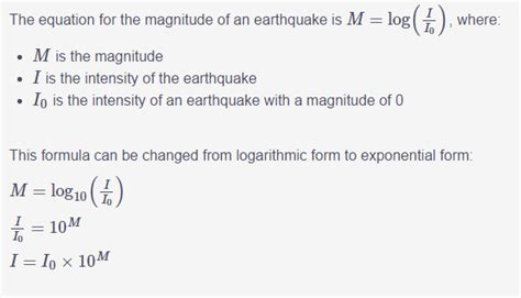 Richter Scale | Physics Forums