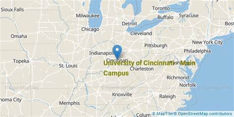 University of Cincinnati - Main Campus Overview