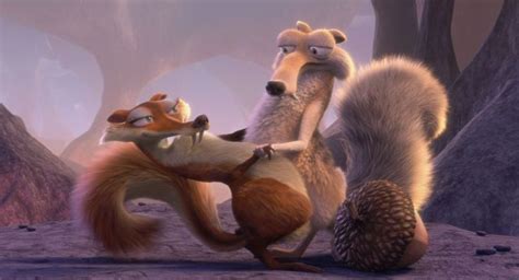 Ice age: Scrat and Scratte. Photo: Love scene | Ice age, Love scenes, Ice age movies