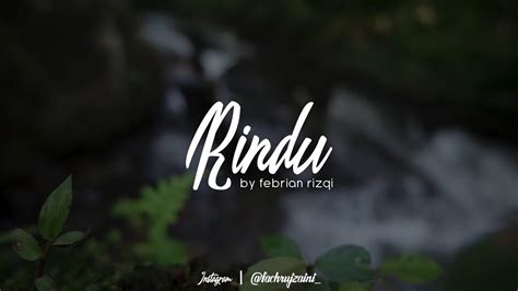 RINDU | PUISI PENDEK - YouTube