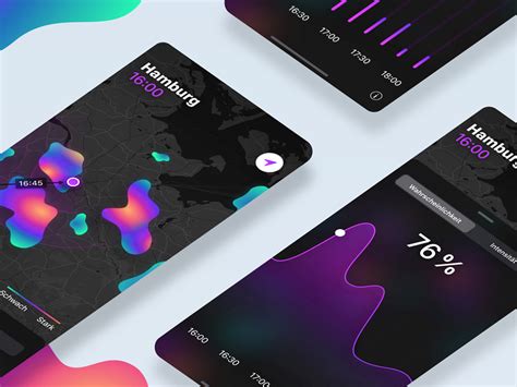 Rain App by Johannes Billey on Dribbble