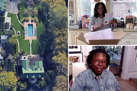 Inside The View host Whoopi Goldberg's $3M New Jersey mansion featuring pool, gym and sprawling ...