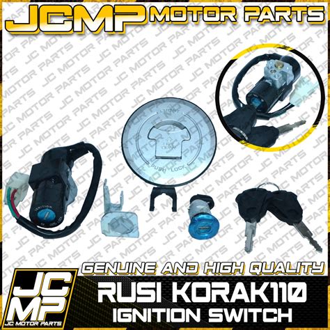 Korak110 Ignition Switch for RUSI Motorcycle Accessories Parts EVO Stickers Battery Charger ...