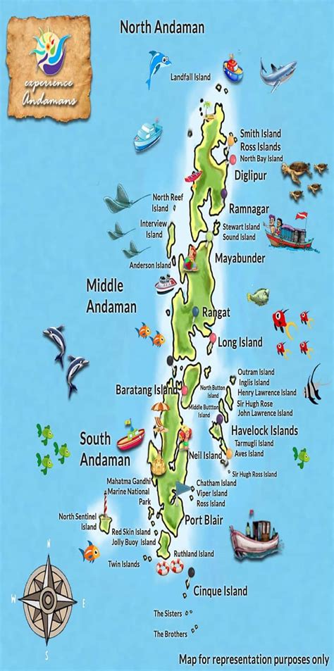 Andaman Nicobar Tourist Map Andaman Nicobar Travel Go - vrogue.co