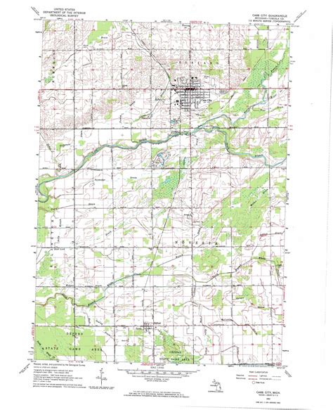 Cass City topographic map, MI - USGS Topo Quad 43083e2
