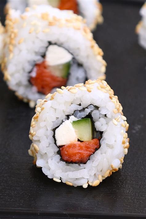 Easy Philly Roll Sushi Recipe - A Spectacled Owl