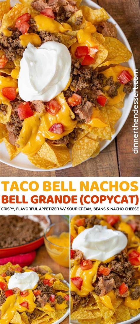 Taco Bell Nachos Bell Grande (Copycat) Recipe - Dinner, then Dessert