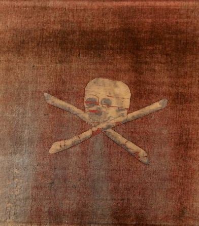 Original Jolly Roger pirate flag captured in 1789 from pirate's Captain William Kidd. | Jolly ...