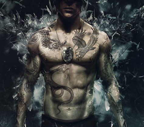 Tattoo Body Art, sleeping dogs, tattoo body, wei shen, HD wallpaper | Peakpx