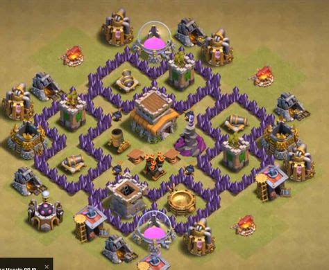 9 Best TH5 War Base Layouts ideas | war, clash of clans, base